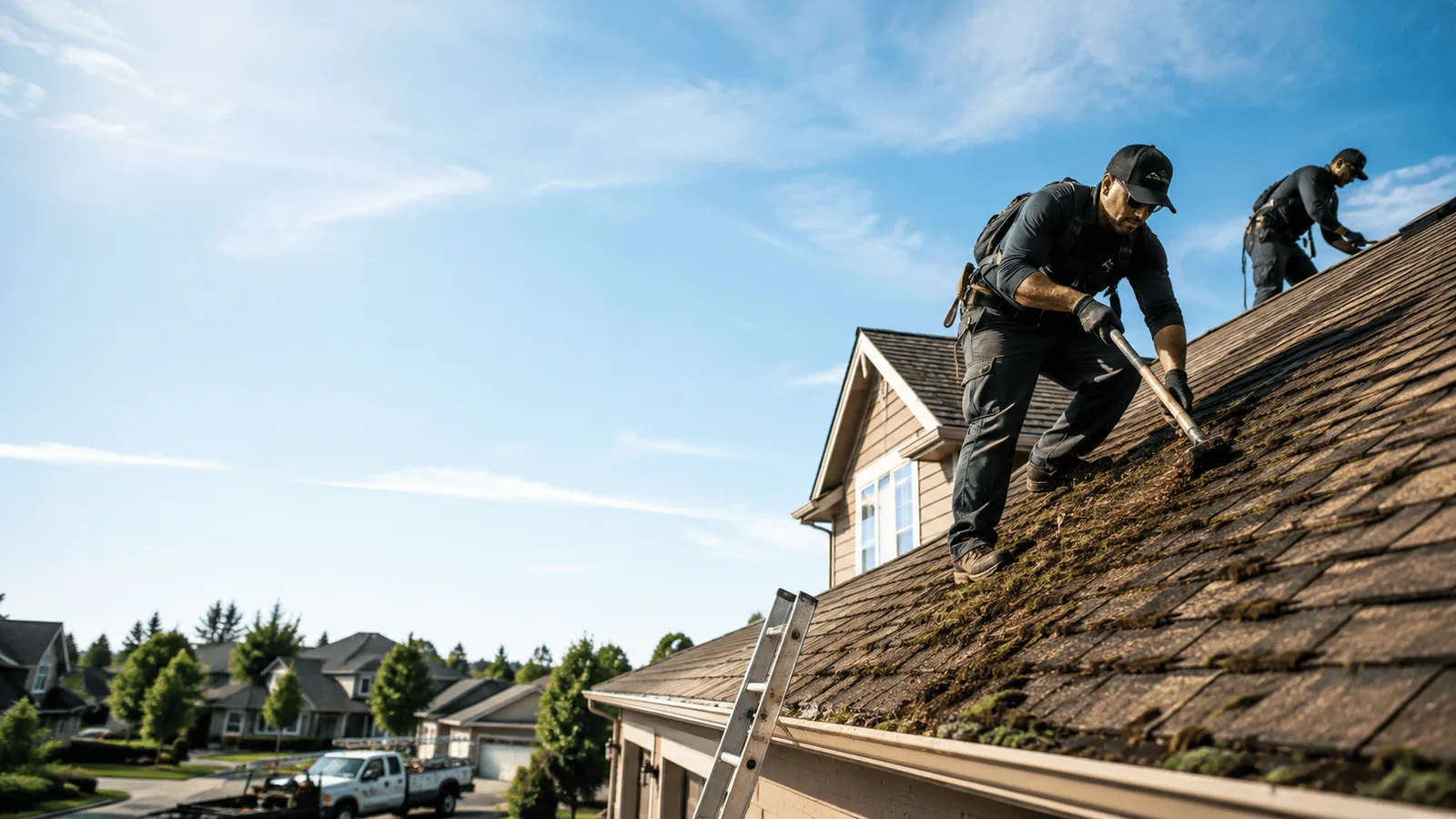 Roof Moss Removal in Lafayette, AL near me
